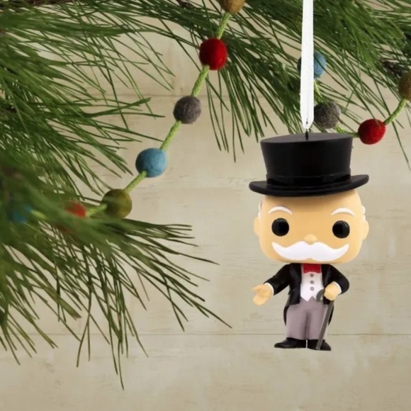 Funko Pop! Hallmark Mr Monopoly Christmas Tree Ornament 2022 Walmart Exclusive - Picture 6 of 6